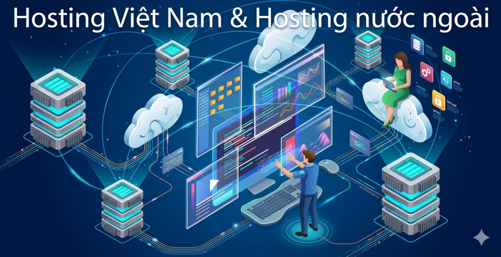 Hosting việt nam và hosting quốc tế